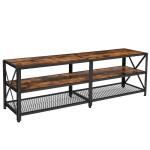 Large TV Stand, Long TV Stand, Industrial TV Furniture, Particleboard TV Stand,