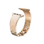 Portable Replacement 38mm 40mm 42mm Smartwatch Metal Strap Diamond Embedded