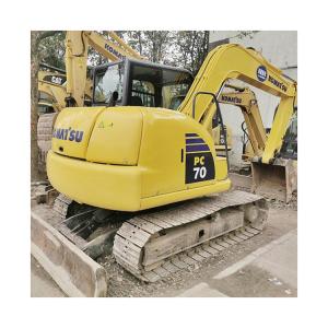 Wholesale Good Health Komatsu PC70 Excavator 7 Ton Used from Japan Original with 34.5 KW Power from china suppliers