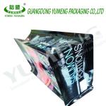 biodegradable flat bottom aluminum foil packaging dog food cat litter packaging