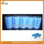 Energry Type 3.6V 14250 1200mAh LiSOCl2 Battery for Military Electronic Devices