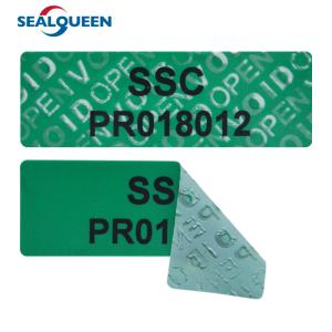 Wholesale Non Residue Self Adhesive Void Security Label Tamper Evident Packing PET from china suppliers
