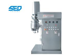 Wholesale Mini Type Ointment Manufacturing Machine Cosmetics Vacuum Emulsifying Mixer from china suppliers