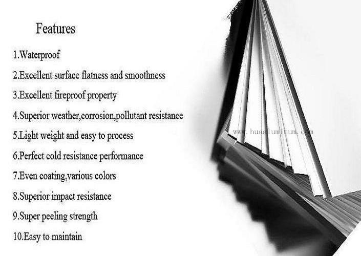 Anti Static Polyester Aluminium Composite Panel 1220*2440mm Glossy ACP Sheets