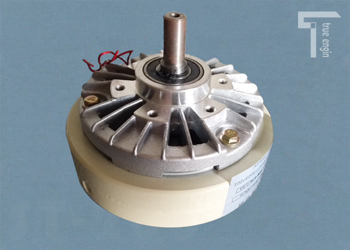 Output shaft Coupling Magnetic Powder Brake 400NM DC24V For Slitting Machine