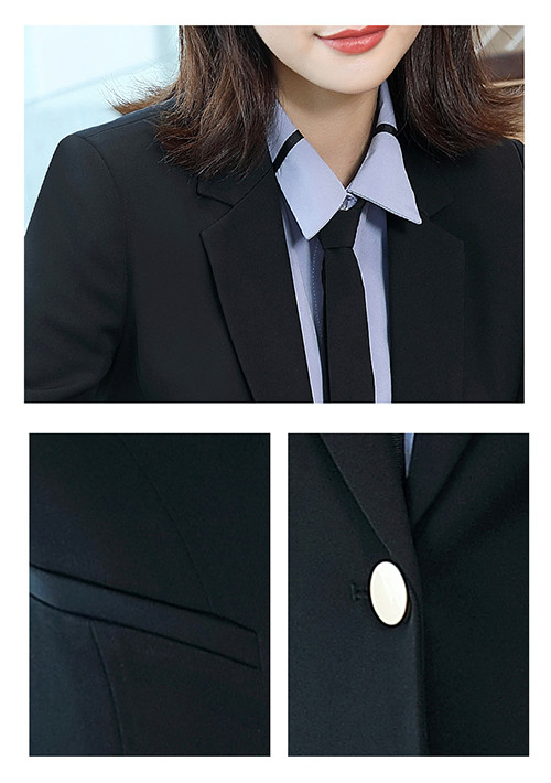 Regular Women 'S Business Suit Skirt Custom 90% Polyester Blended Cotton Long Sleeve