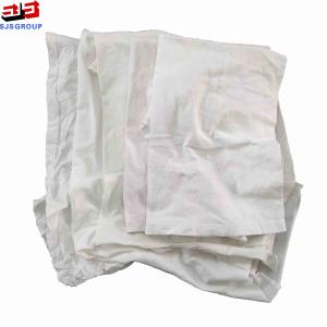 Wholesale Grade A 5 lbs White Rags Cut Garment Recycling Rags High Grade industrial textile white rags from china suppliers