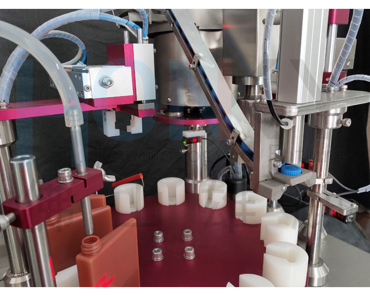 Automatic 25ml Energy Drink Filling Capping Machine PLC Control