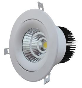 Wholesale 12W COB LED Down light Beam Angle 120 degree anenerge Diameter160*Height80mm,Cut hole 145-155mm from china suppliers