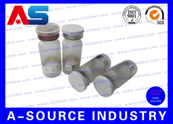 Embossed Logo Miniature Glass Vials Clear For Pharmaceutical Packaging vial