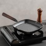 Hot Selling Omelette Fry Grill Pan Multipurpose Korean Die Cast Iron Bbq Frypan