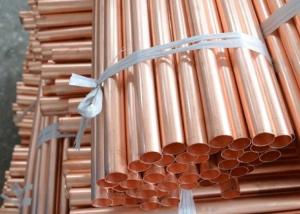 Wholesale DELLOK ASTM B111 Straight Copper Tube 150mm Diameter For Air Conditioner from china suppliers