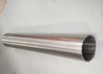 Stainless Steel Wedge V Water Well Screen Pipe / Wire Wrapped Screen For Coal