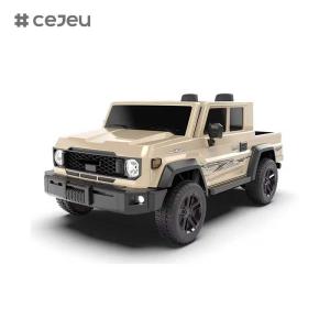 Wholesale CJ-TTXB-HZBB-985 2025 New Electric 4WD Truck Kids Ride-on 4x4 Wheel 3-8 Years 2 Seat Off-Road RC with Battery Power from china suppliers