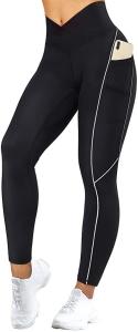 Wholesale Women Reflective Workout Leggings Tights 20% Lycra Butt Lift Leggings from china suppliers