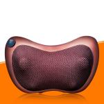 Dual Use Car Home Electric Neck Kneading Massage Pillow 4 Roller Vibrating
