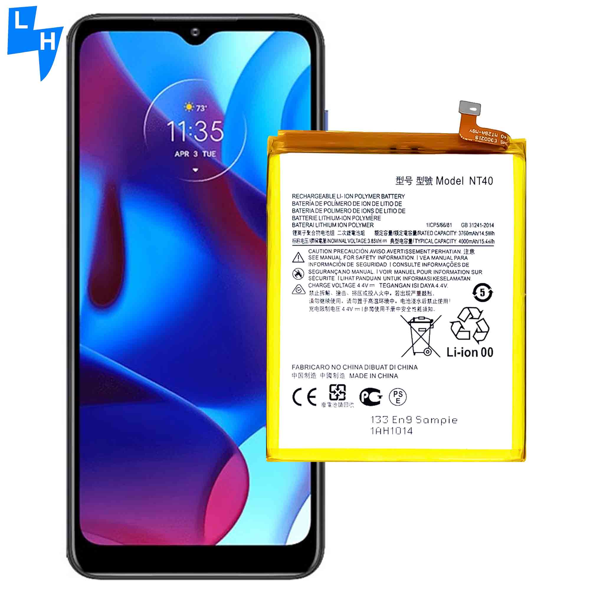 Enhance Your Mobile Phone Experience with MOTO G Pure 2021 XT2163-4 NT40 Battery
