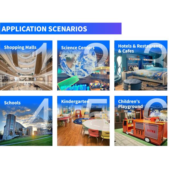 4000lm Projector Games On The Floor Interactive Games For Education Centers