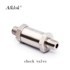 Wholesale Stainless Steel In-line High Pressure Check Valve for Gas from china suppliers