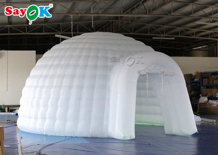 Outdoor Inflatable Tent Indoor Or Outdoor Inflatable Dome Tent For Promotion / Blow Up Igloo
