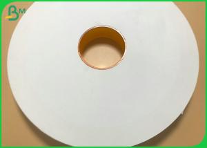 Wholesale 32mm 44mm Slitted Width 28gsm White Wrapped Paper Roll For Straw Packing from china suppliers