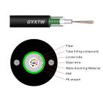 Steel Wire Strength Member GYXTW Fiber Optic Cable Unitube Steel Tape Light