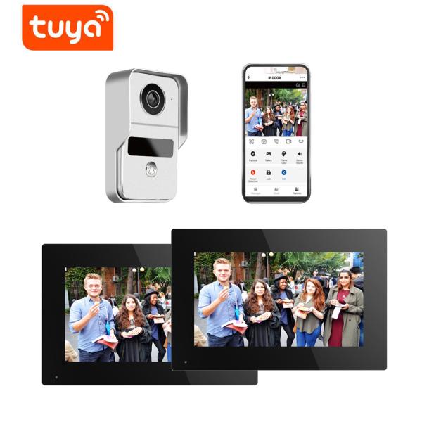 Wireless WIFI Video Door Phone IP Doorbell Intercom System 1080P Wired Camera Night Vision