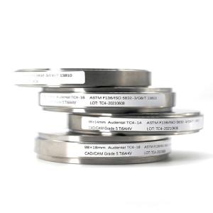 Wholesale Disc CAD CAM Crown Dental Titanium Metal Block Milling Grade 5 FDA from china suppliers