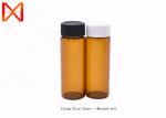 Tight Sealed Glass Chemical Bottles , Cosmetic Glass Syrup Bottles For Essential