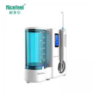 China IPX 4 Nicefeel Oral Irrigator Electric Water Picks For Teeth With Ozone Generator on sale