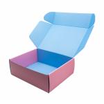 Hot Stamping Corrugated Cardboard Box 300gms Paper BSCI For Cosmetic