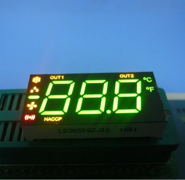 Ultra Red / Yellow Numeric LED Display 0.5 inch for Refrigerator Control