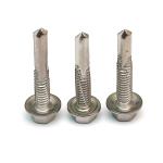 SUS SS 550 YUS-550 Hex Flange Head Self Drilling Screw For Steel Beam Neoprene