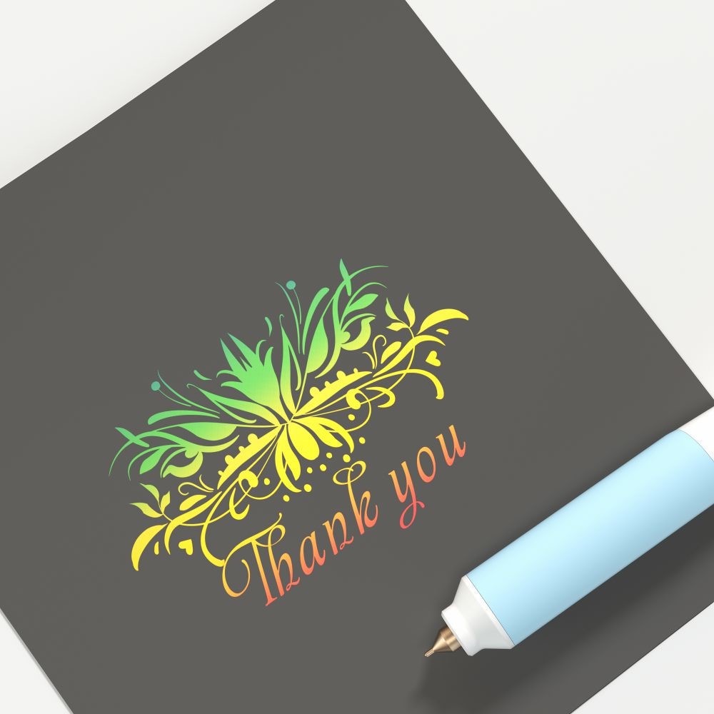 1.5A 2.5mm Nib Foil Transfer Machine , Hot Foil Pen For DIY Cards
