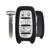 Wearproof Universal Smart Car Key Fob For Chrysler Pacifica And Voyager
