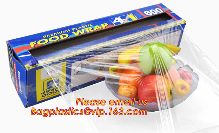 Plastic PVC Stretch Cling Film for Food Wrap, Good price pvc heat resistant static cling film for food wrap, bagease pac