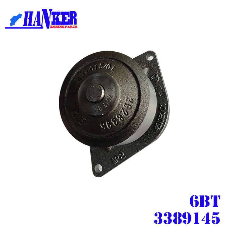 ISO9001 Water Pump For Cummins 6BT Diesel Engine Hydraulic Cooled