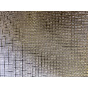 Imitation Laminated Glass Metal Fabric Transparent Weather Resistance Long