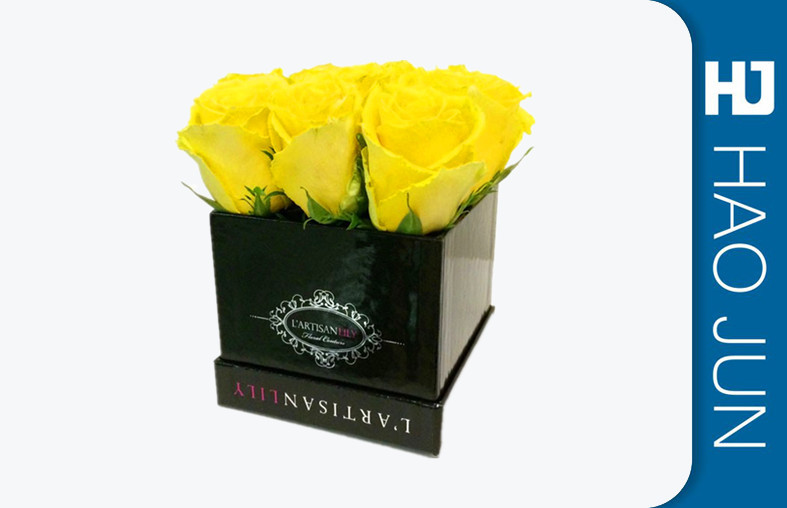 Shenzhen Customized Luxury Packing paper Cardboard flower boxes packaging