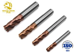 Wholesale Aluminum Cutters Corner Radius CNC End Mill Cutter HRC65 4 Flute Solid Carbide from china suppliers