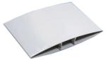 T8 Anti Faded Firm Aluminum Vertical Louver Blinds Lightweight
