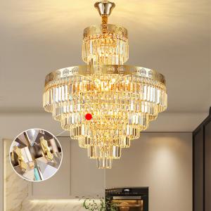 Wholesale Fashion Modern Crystal Pendant Light Living Room Wedding Decor from china suppliers