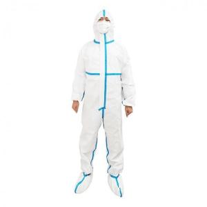 Wholesale GB19082-2009 Disposable White Coverall Suits from china suppliers