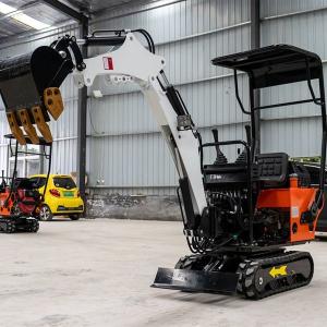 Wholesale Kubota Engine Mini Digging Machine Small Wheeled Excavator from china suppliers