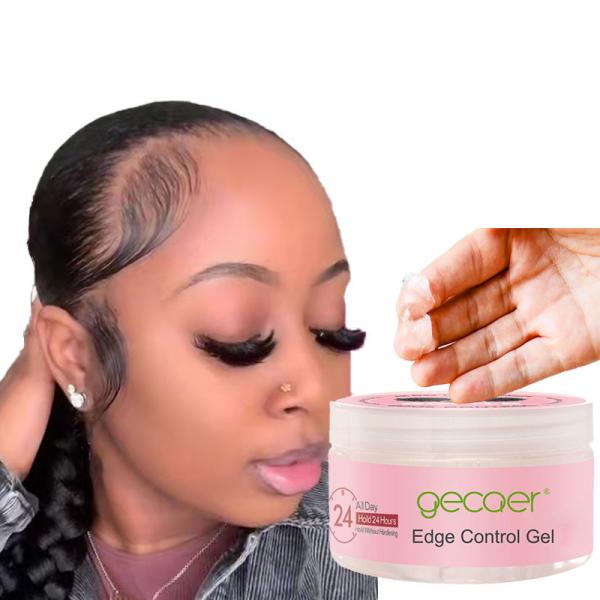 Herbal Ingredient Custom Hair Styling Products Strong Holding Gel Edge Control