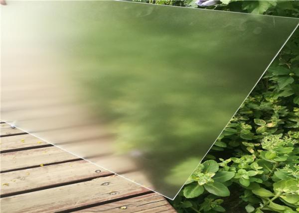 Pre - Stressed Clear Tempered Glass , Ultra White Flat Solar Glass Heat