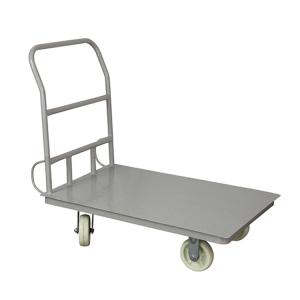 Wholesale 600MM Q235 Steel Logistic Trolley 250kgs Heavy Duty Folding Platform Cart Warehouse from china suppliers
