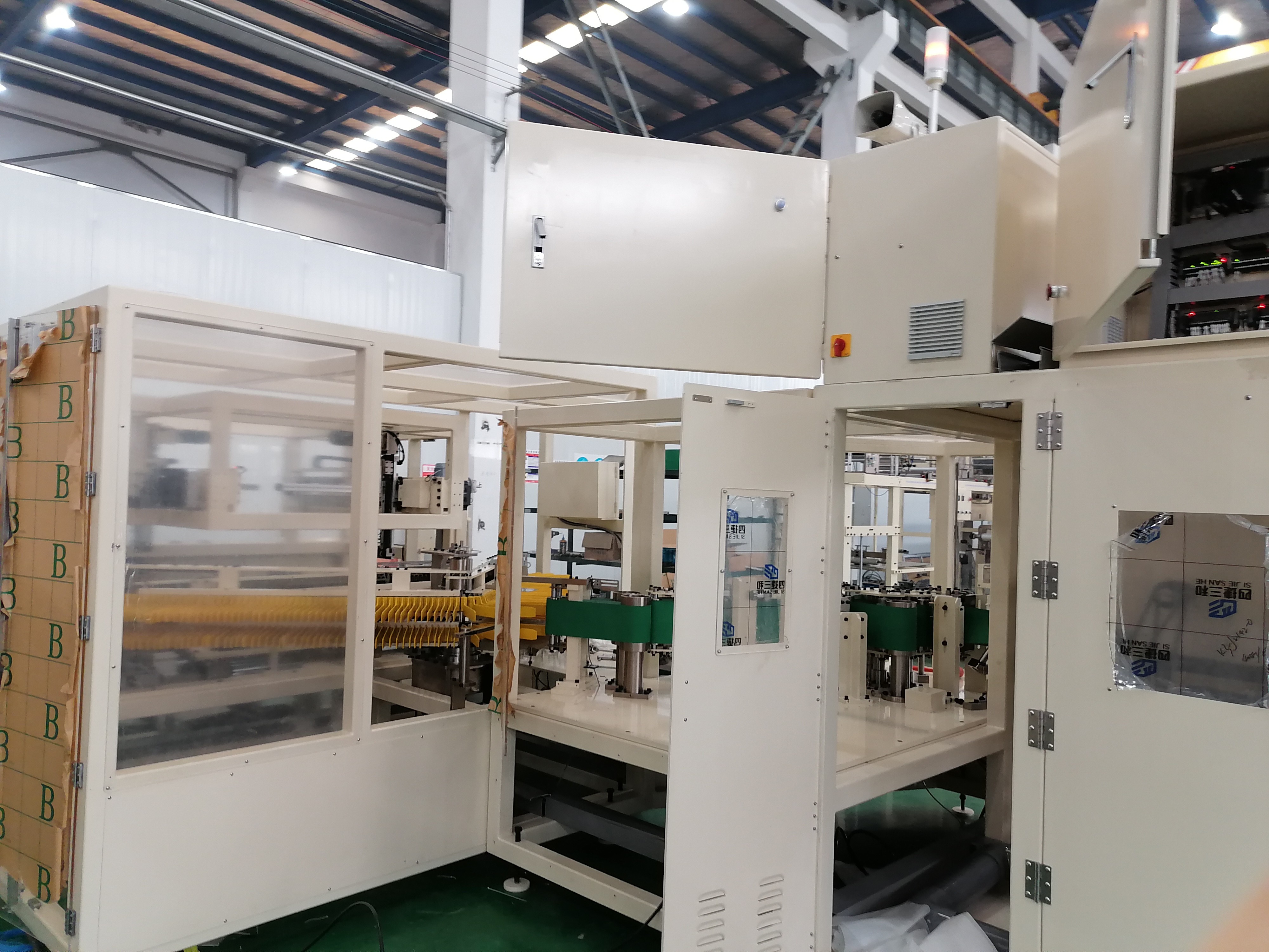 2000 PPM 30KW Full Servo Driven Diaper Stacker Machine