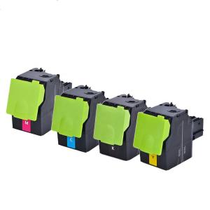 Wholesale CE Lexmark Toner Cartridge Black Cyan Yellow Magenta Compatible For CS310 CS410 CS510 from china suppliers