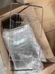 Stainless Steel Drainer Two-compartment Basin Sink for Commercial Dishwashing
